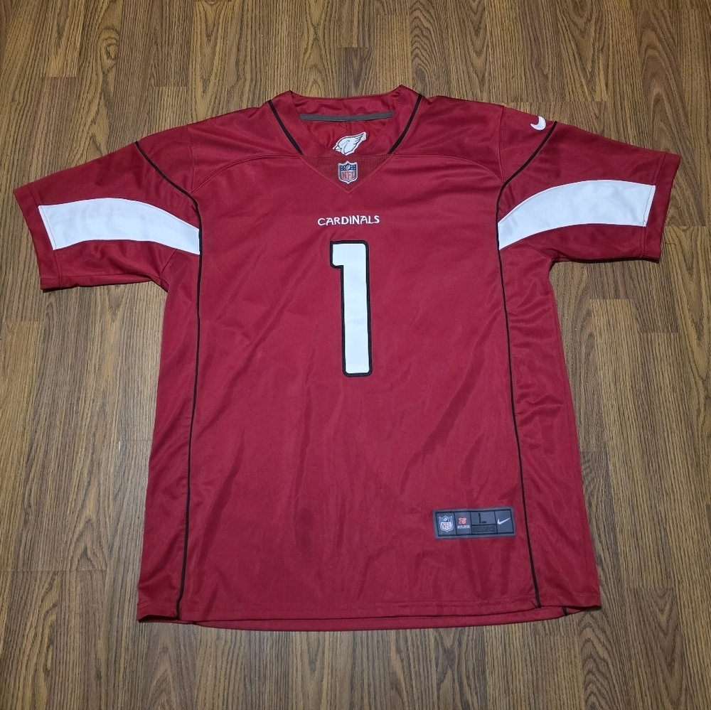 Nike NFL Arizona Cardinals Kyler Murray #1 Mens Large Red Game Jersey Authentic